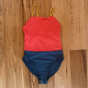 Kids Patagonia Swimwear Pink and Blue One-Piece